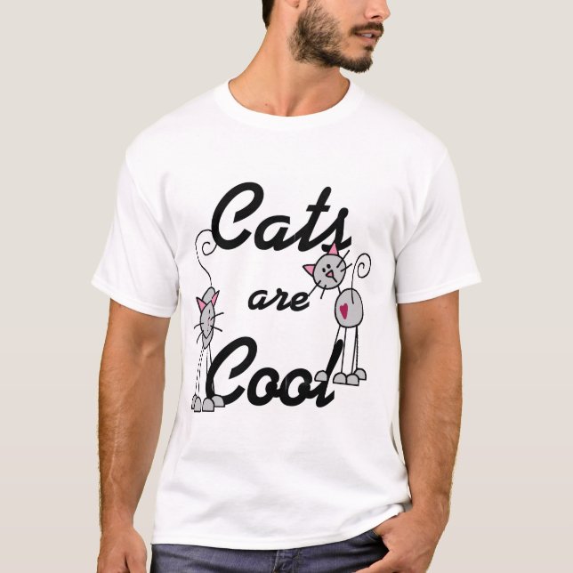 Cats Are Cool Tshirts and Gifts (Front)