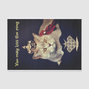 Cats are Kings Tissue Paper