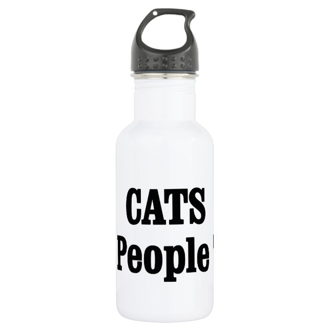 CATS Are People Too! 532 Ml Water Bottle (Front)