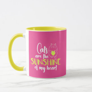 Cats are the Sunshine of My Heart Mug