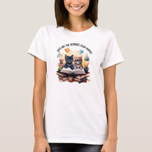 Cats Are The Ultimate Study Buddies T-Shirt