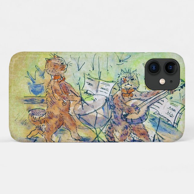 Cats Band, Louis Wain Case-Mate iPhone Case (Back (Horizontal))