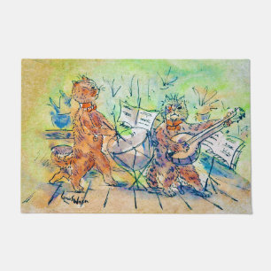 Cats Band, Louis Wain Doormat