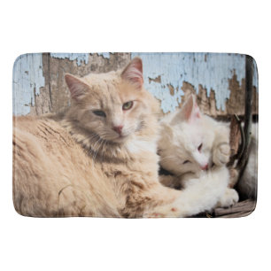 Cats  bath mat