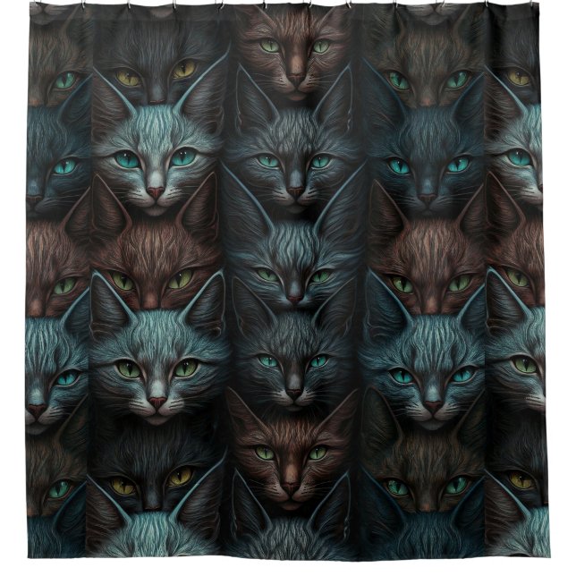 Cats Beautiful Dark Emo Goth lovers  (Front)