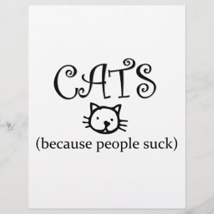 Cats because people suck