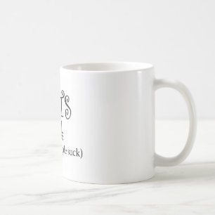 Cats because people suck coffee mug