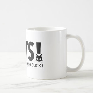 Cat's Because People Suck Coffee Mug