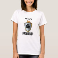 Cat's Bodyguard | Funny Protector Pet Parent theme