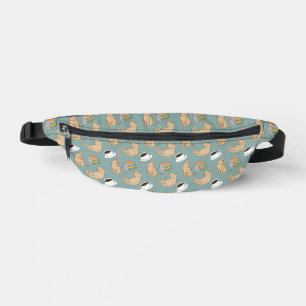 Cats Books And Coffee Time Fanny Pack