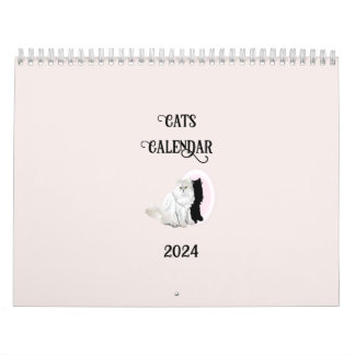 Cats by the Month Calendar