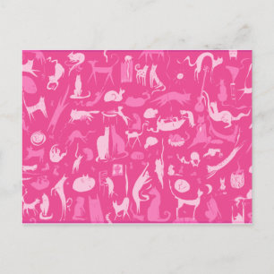 Cats! Cats! Cats! Postcard