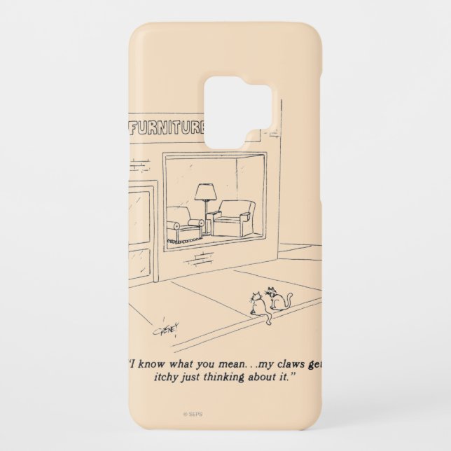 Cats Clawing Furniture Case-Mate Samsung Galaxy Case (Back)