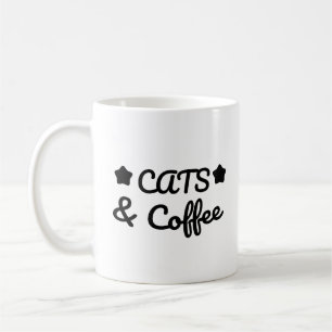 Cats & Coffee -  Cat Lover Gift Mug