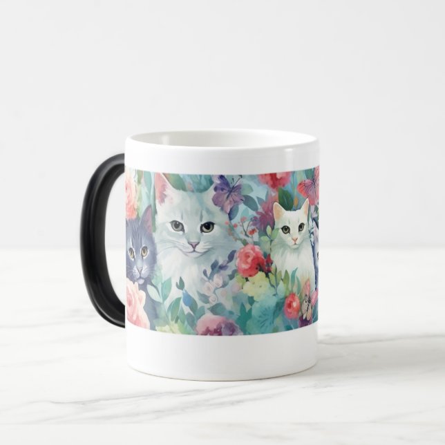 Cats Coffee Mug (Front Left)
