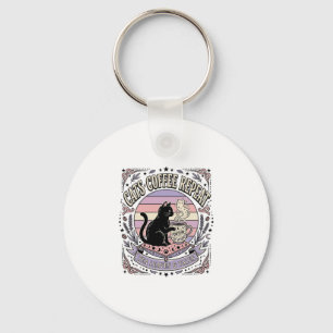 Cats Coffee Repeat Cat Tea Leaves Coffee Fortune R Keychain