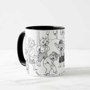 Cats (Colouring Picture), Louis Wain Mug