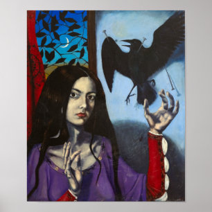 "Cat's Cradle" by Christiane Cegavske Poster