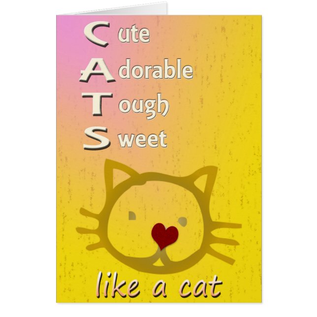Cats Customizable (Front)