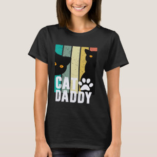 Cats Daddy Vintage Retro Eighties Style T-Shirt