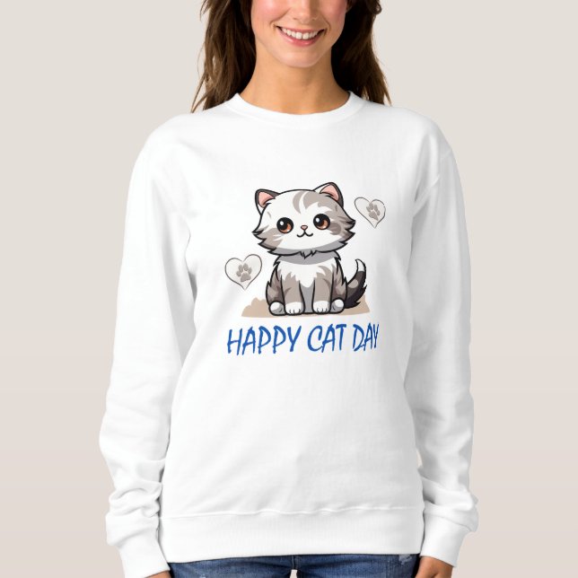 CATS DAY SWEATSHIRT (Front)