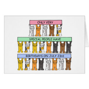 Cats de July 23Birthday