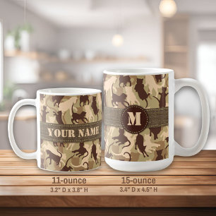 Cats Desert Camouflage Coffee Mug