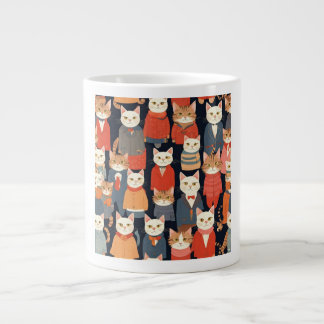 Cats design mug