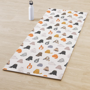 Cats doing yoga Yoga Mat