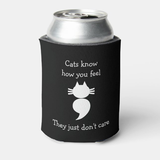Cats Don't Care Can Cooler (Can Back)