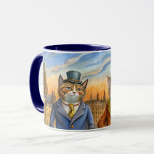 Cats dressed up in London 