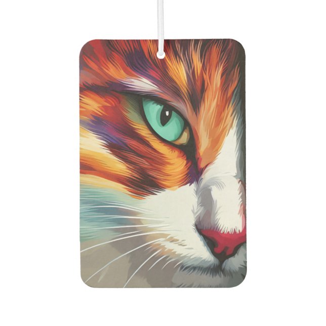 Cat's Eye Design Air Freshener (Front)