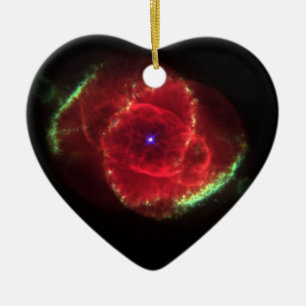 Cat's Eye Nebula Ceramic Ornament