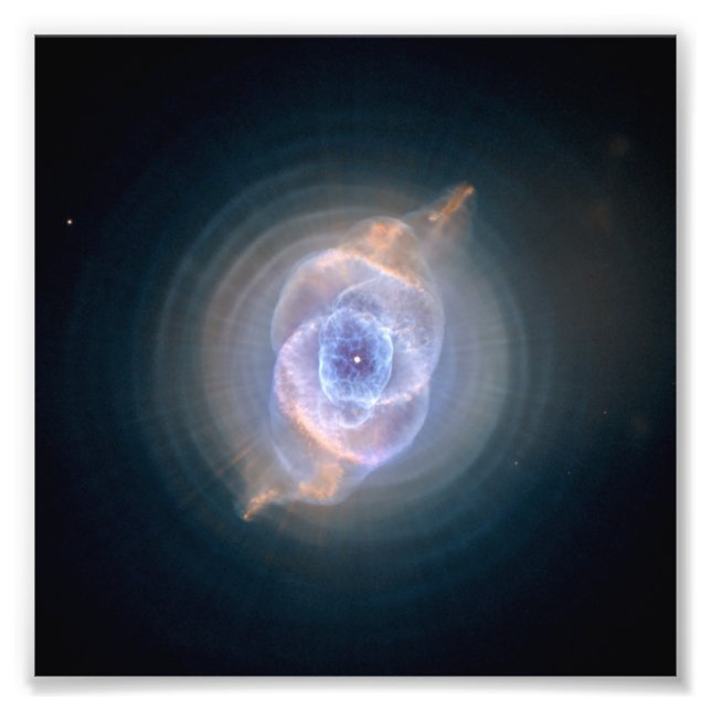 Cat's Eye Nebula Hubble NASA Photo Print (Front)
