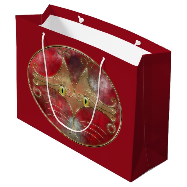 Cat's Eyes Gift Bag (Back Angled)
