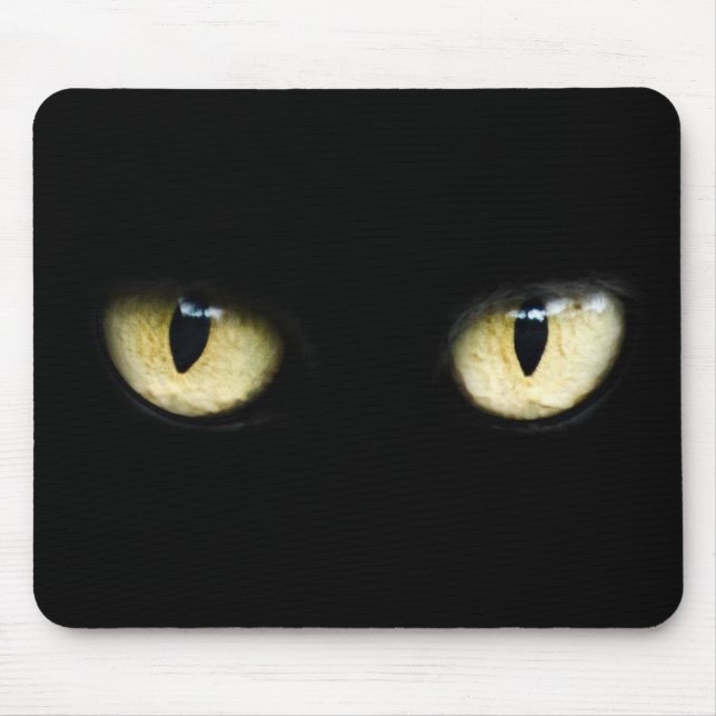 Cat's Eyes Mouse Pad (Front)