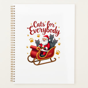 Cats For Everybody Cat Christmas Ugly Christmas Lo Planner