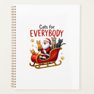 Cats For Everybody Cat Christmas Ugly Christmas Lo Planner
