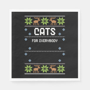 Cats For Everybody Napkin