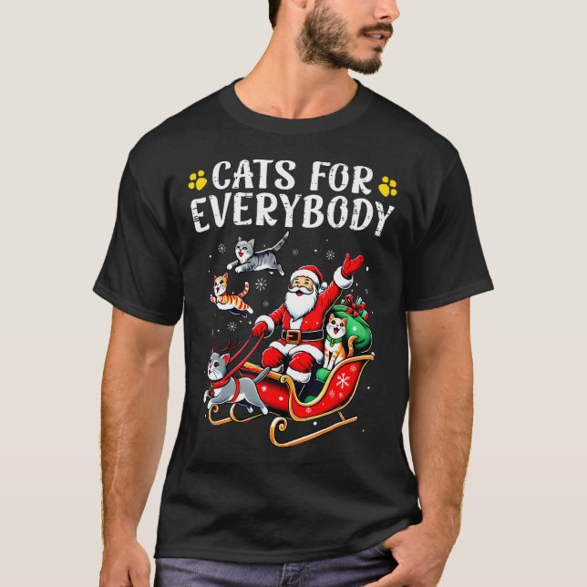 Cats for everybody T-Shirt (Front)