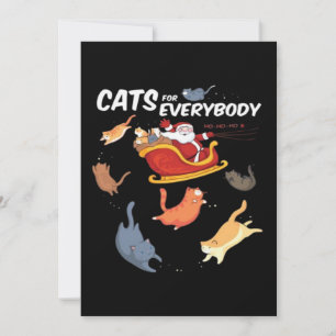 Cats for everyone save the date