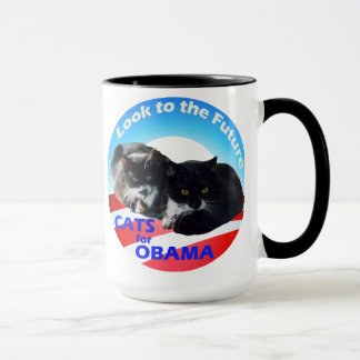 Cats for Obama mug