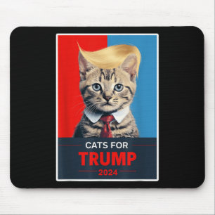 Cats For Trump 2024 Election _1 Mouse Pad