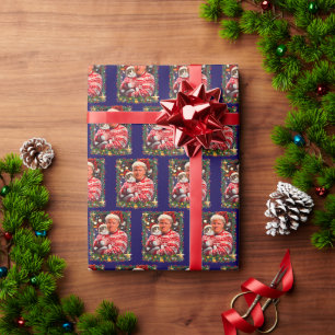 Cats For Trump Ugly Christmas Sweater Gift Wrapping Paper