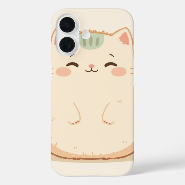 cat's fur is fluffy and textured with a slight Case-Mate iPhone case (Back)