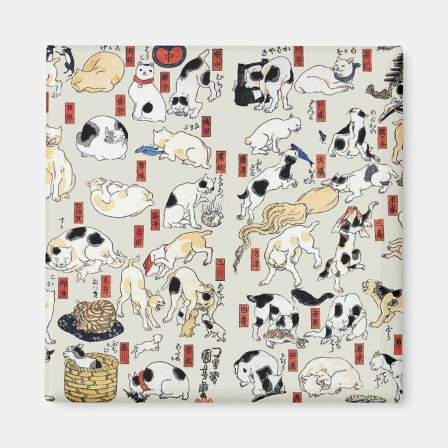 Cats Galore Magnet (Front)