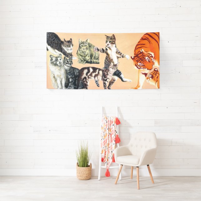 Cats Going to Play  Banner (Insitu)