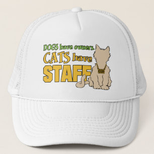 CATS HAVE STAFF hats