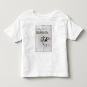 Cat's head toddler t-shirt