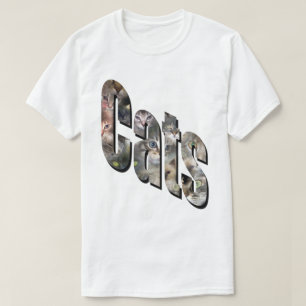 Cats In A Dimensional Picture Logo, T-Shirt